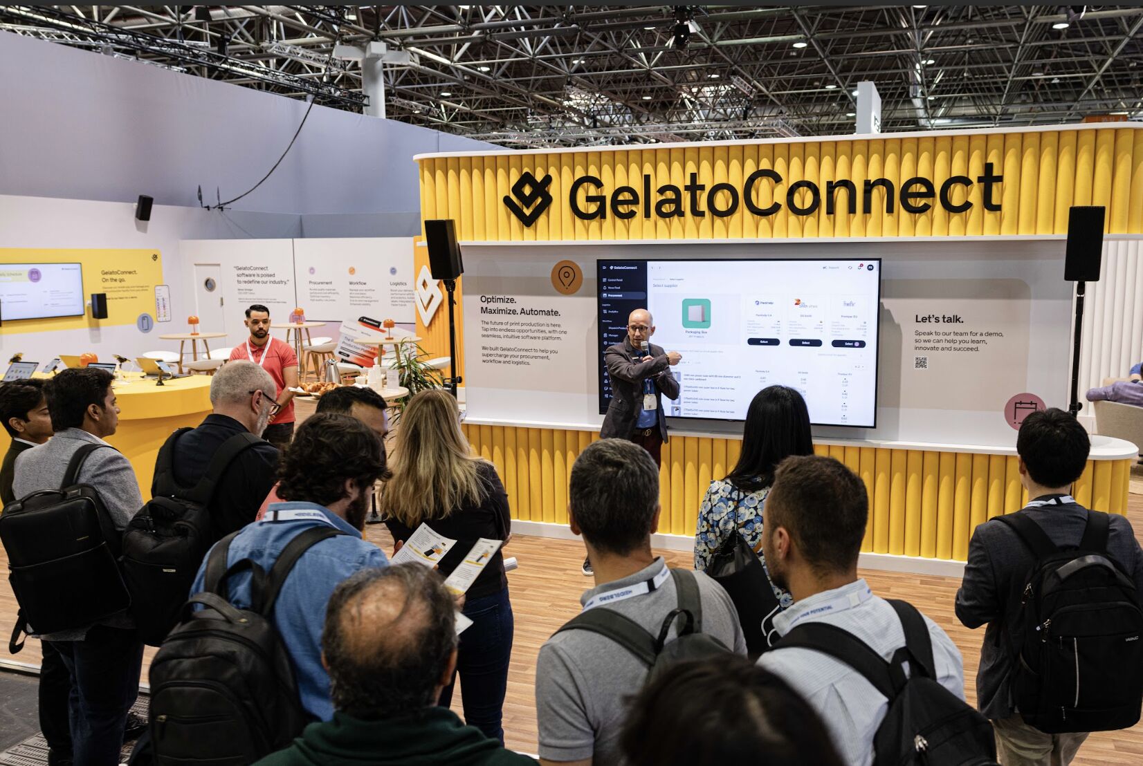 Wonder helps GelatoConnect launch new platform at drupa with 250+ sq M stand and gelato bar