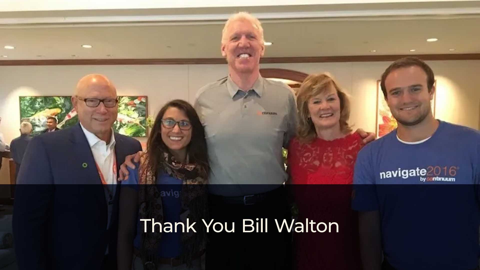 Thank You Bill Walton – The Sponsorship Guy