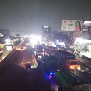 Traffic jam on Dhaka-Chittagong highway for 21 km