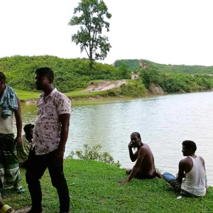 A young man died after taking a bath in the blue water lake of Durgapur