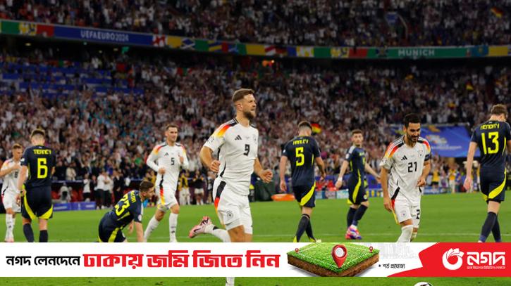 Germany beat Scotland in the Euros