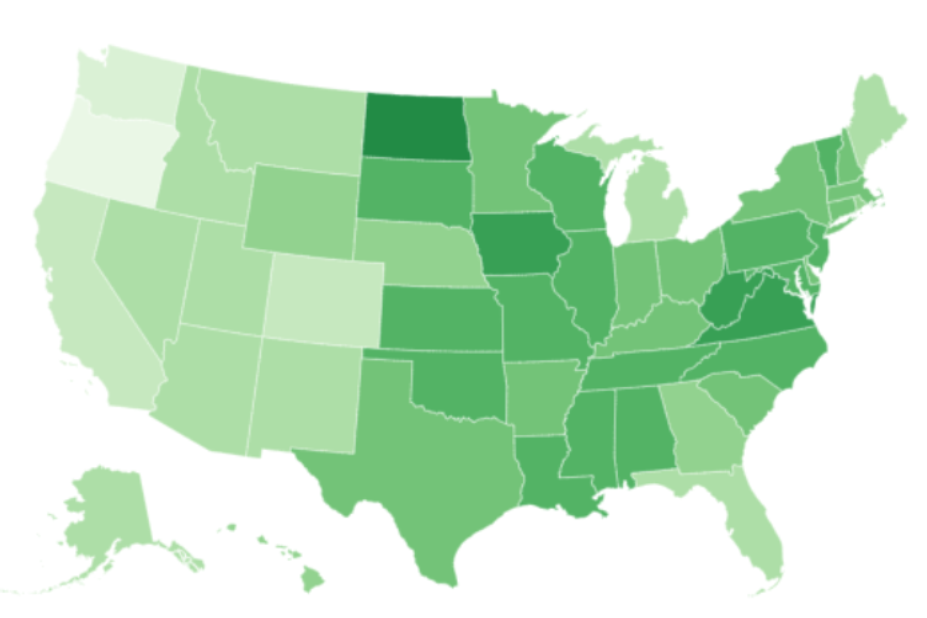 Map Shows States Where Cannabis is Most Expensive