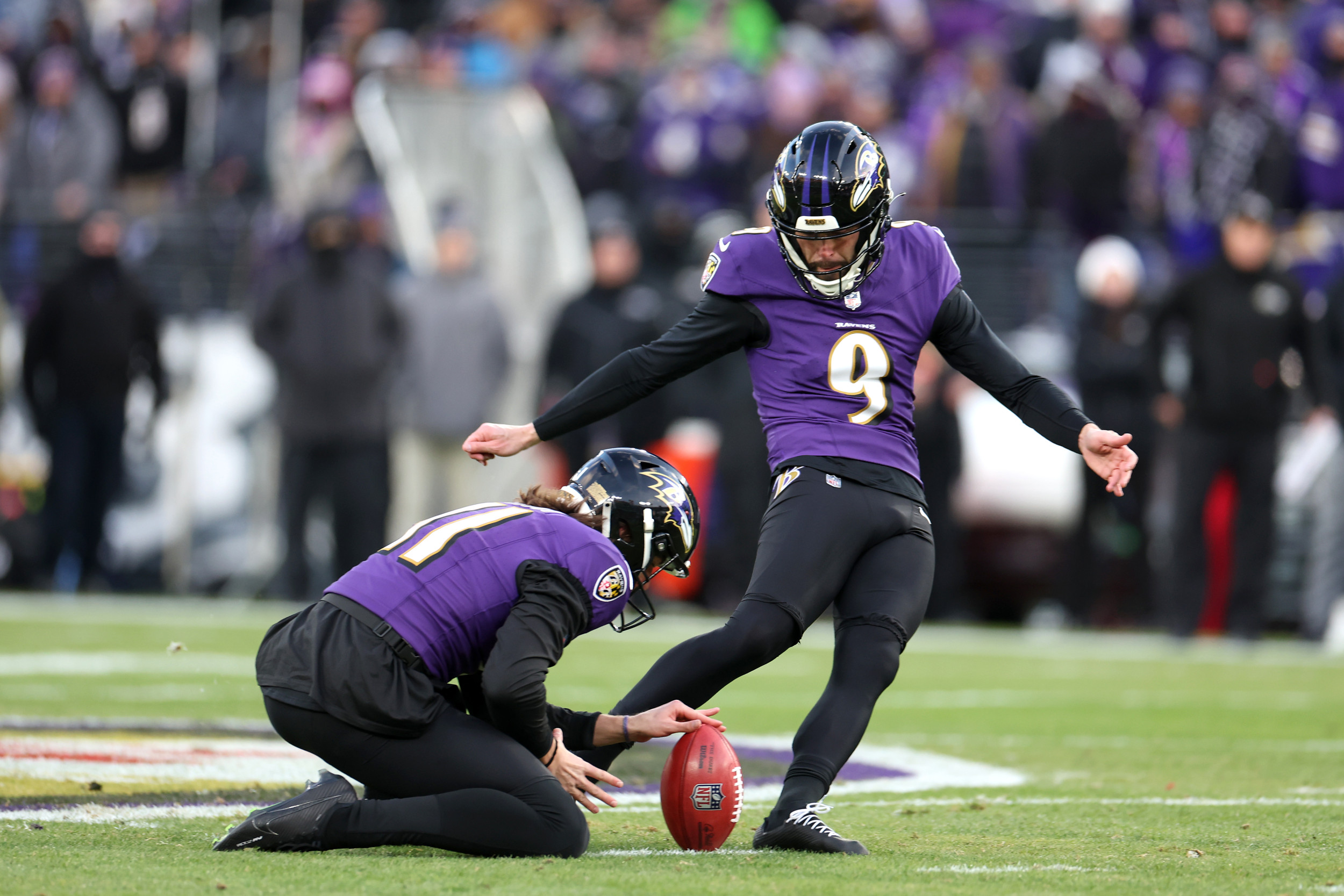 Ravens Kicker Hitting Weight Room to Prepare For New Kickoff Format