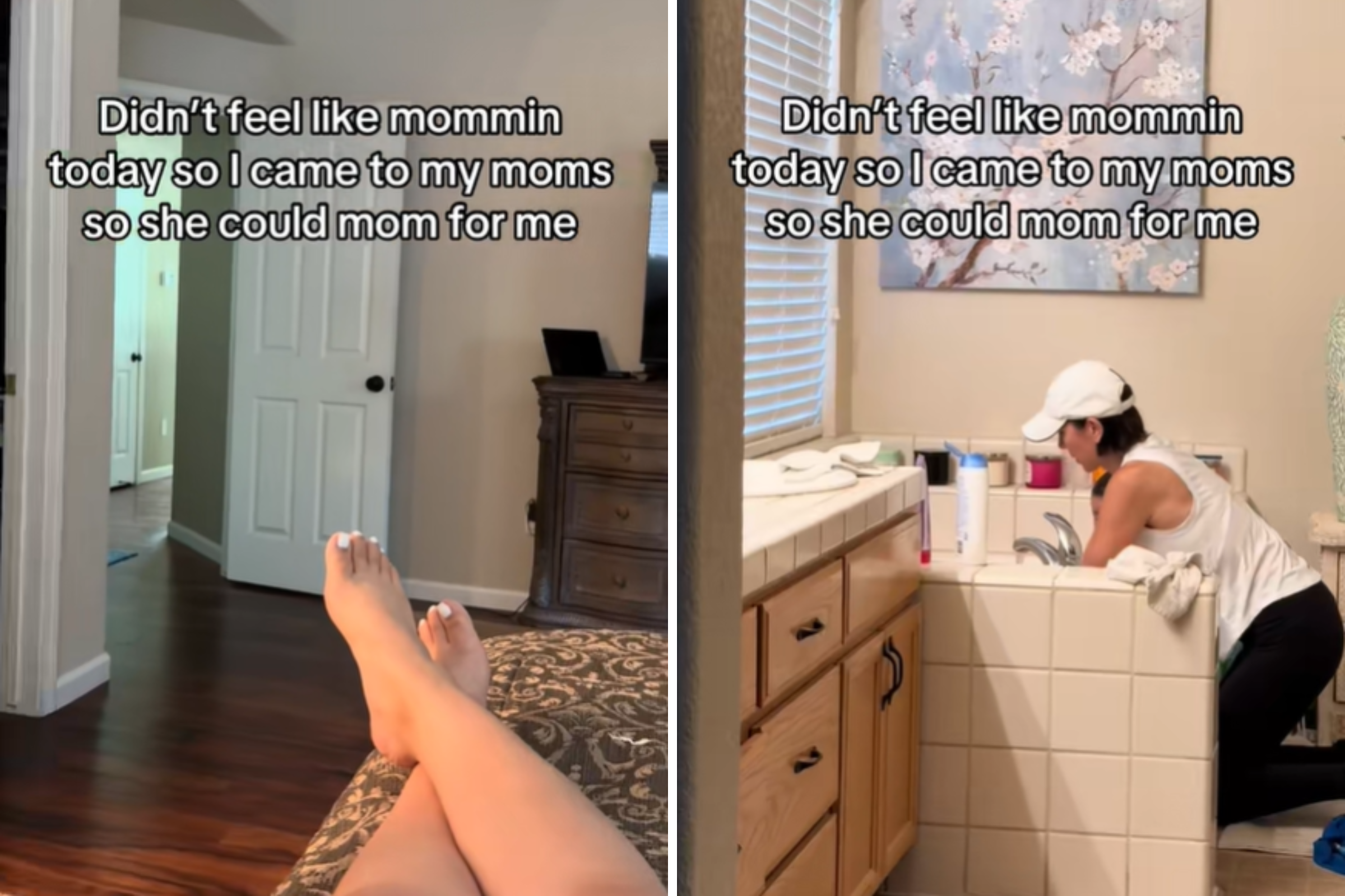 Woman Who ‘Didn’t Feel Like Mommin” Praised For What She Did With Her Kid