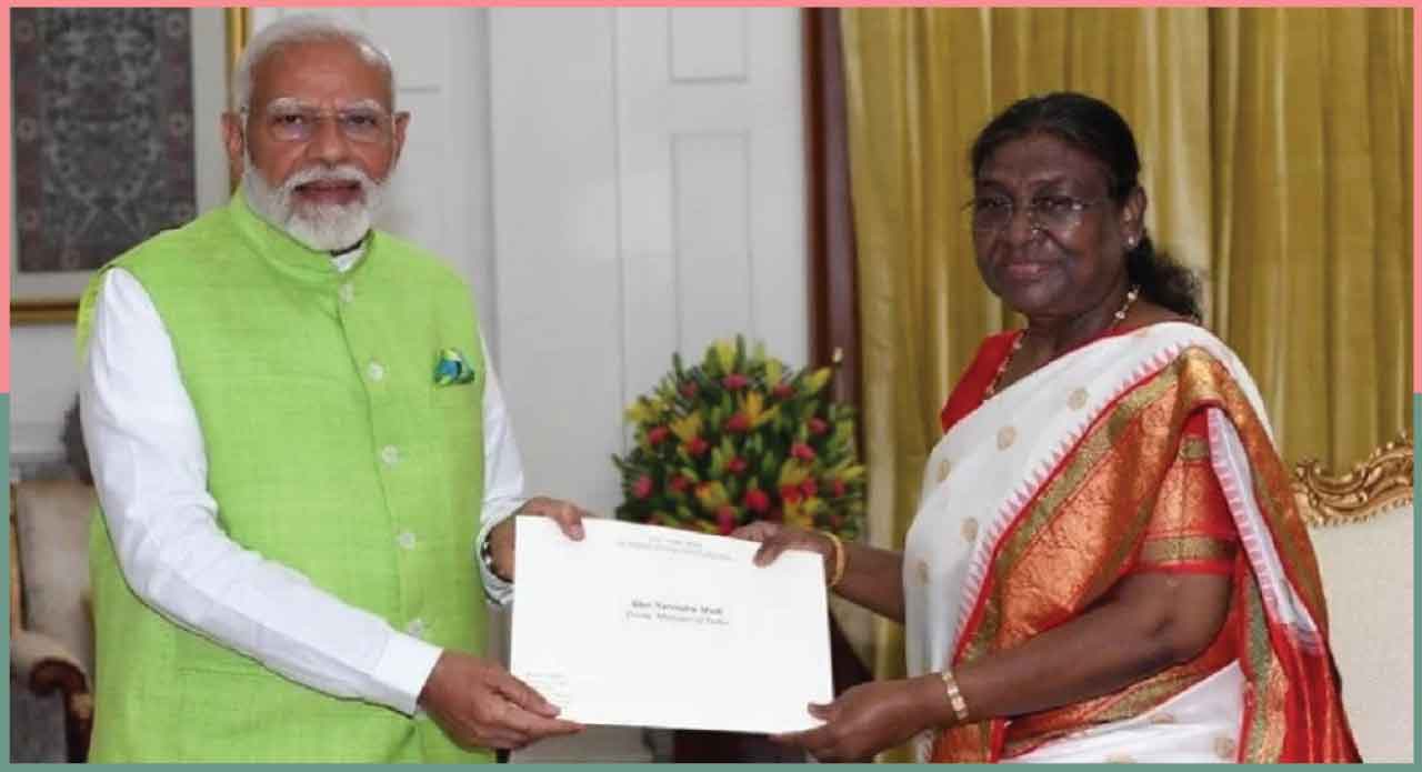 Narendra Modi resigned