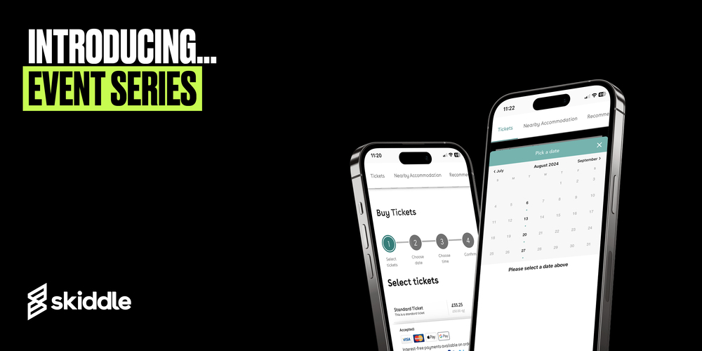 Skiddle unveils powerful Event Series feature