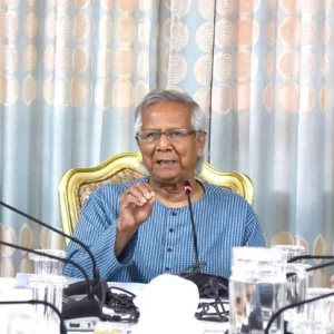 The chief adviser will address the nation