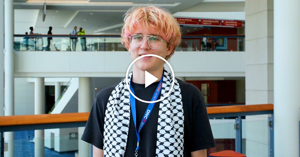 Gen-Z Delegates Push for Change at the D.N.C.