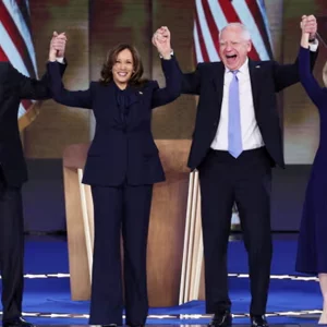 Kamala Harris accepted the nomination for the post of president