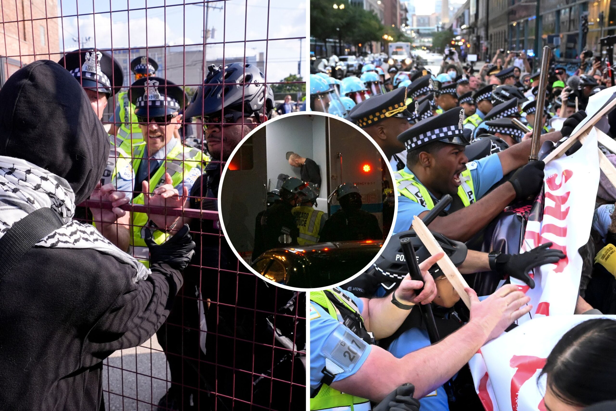 DNC LIVE UPDATES: More Protest Violence, Wild Chicago Cop Clashes Expected