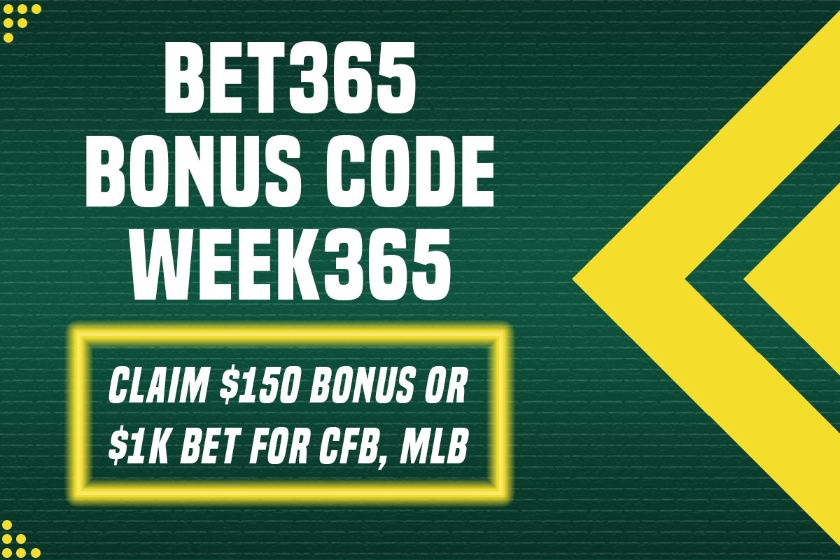 Bet365 Bonus Code: 2 Offers for College Football, MLB Saturday Games