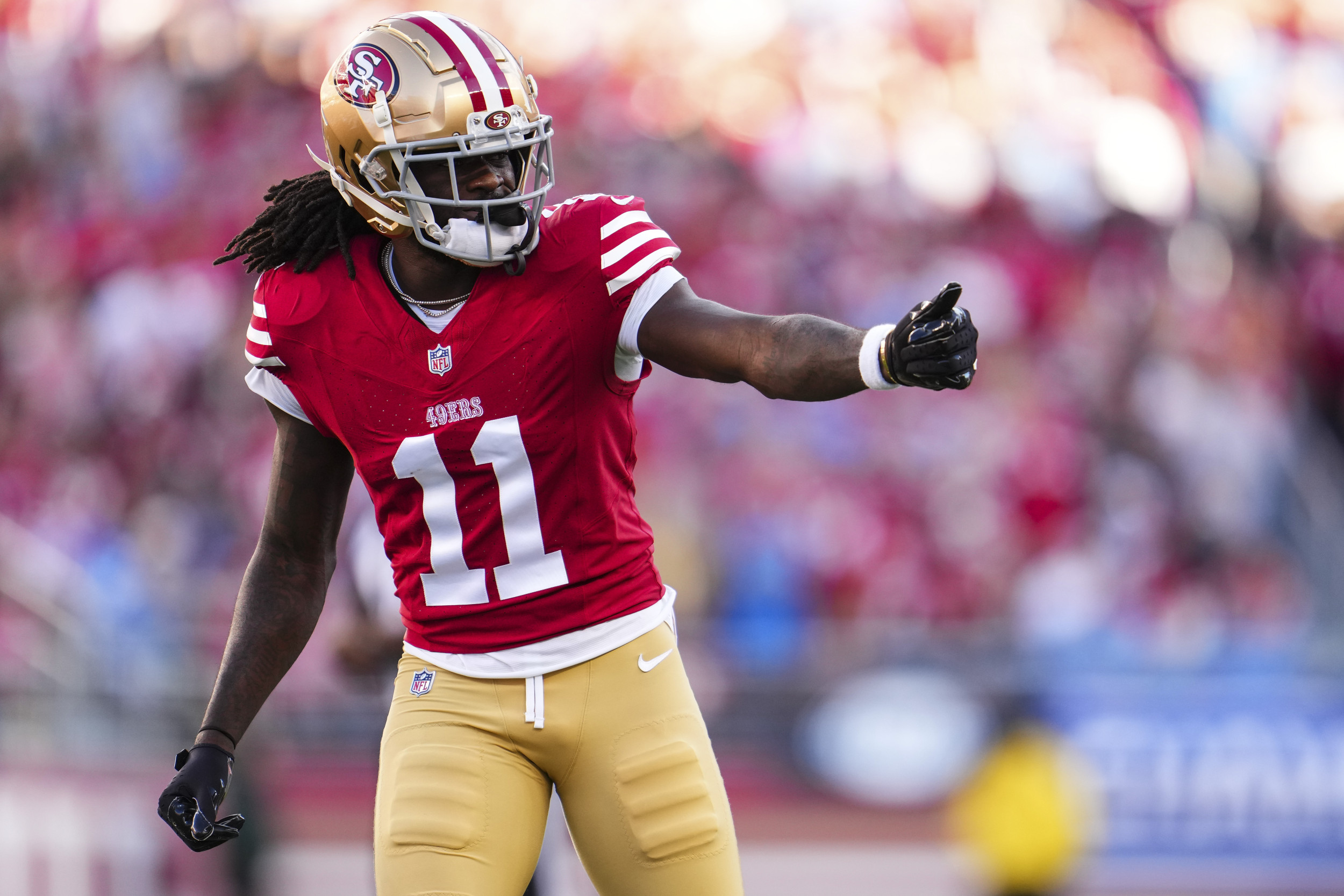49ers WR Brandon Aiyuk Skips Practice Again as Contract Saga Continues