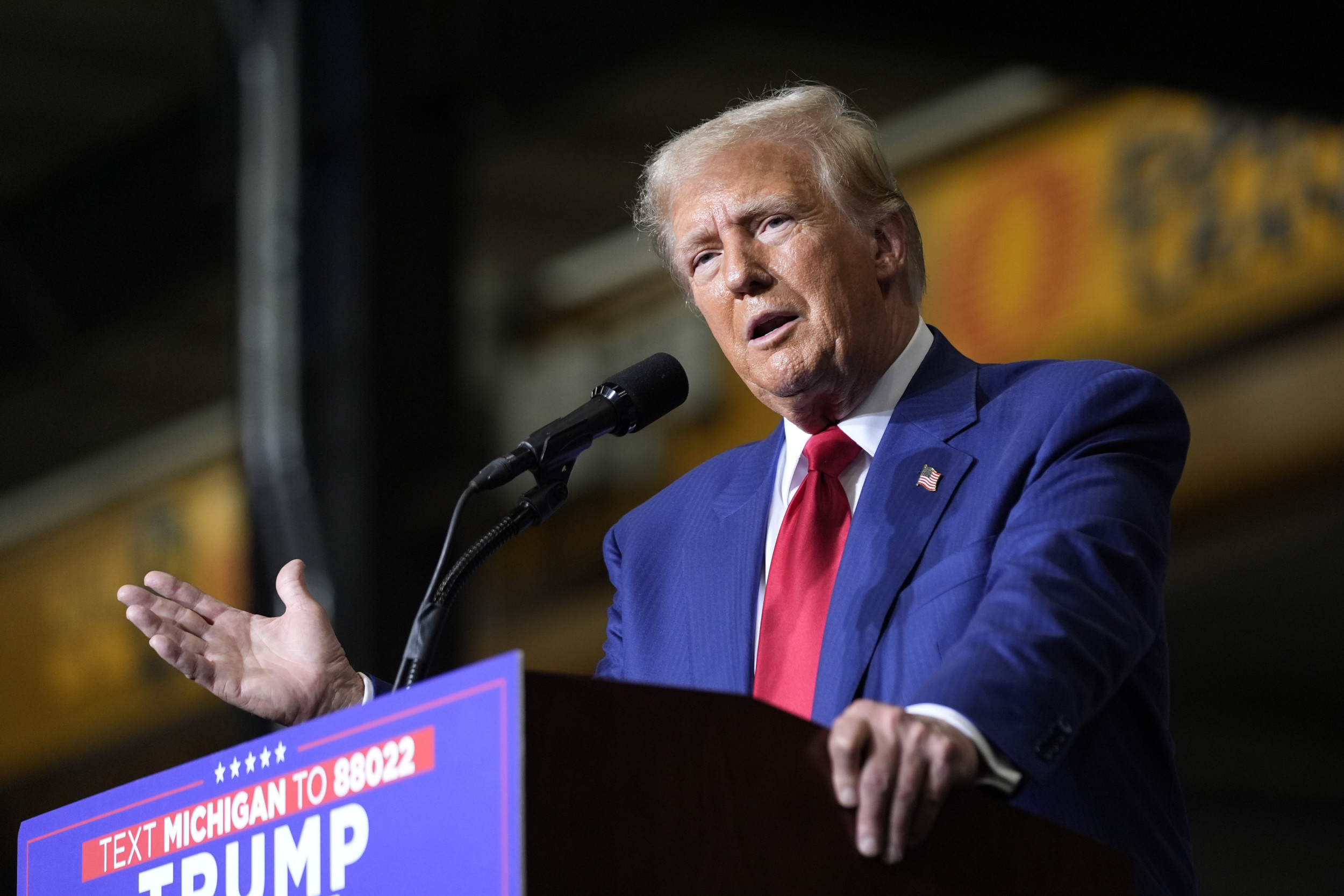 Donald Trump’s Bacon Comments During Speech Spark Mockery: ‘Word Salad’
