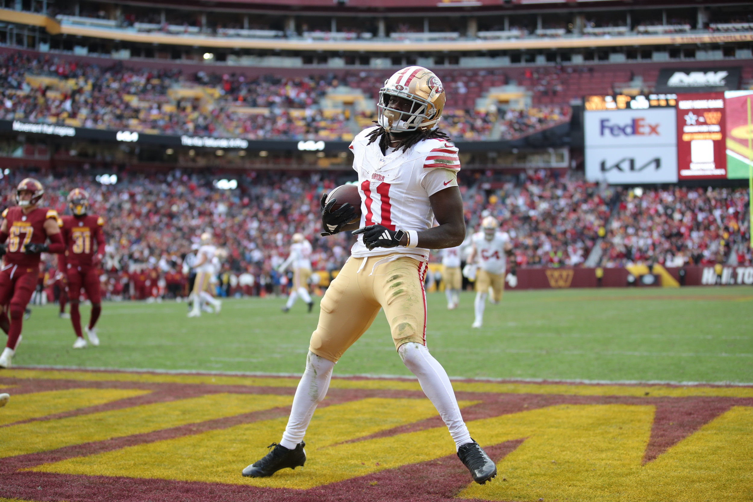 49ers Tried to Trade for Pro Bowl Wide Receiver Before Re-Signing Brandon Aiyuk: Reports