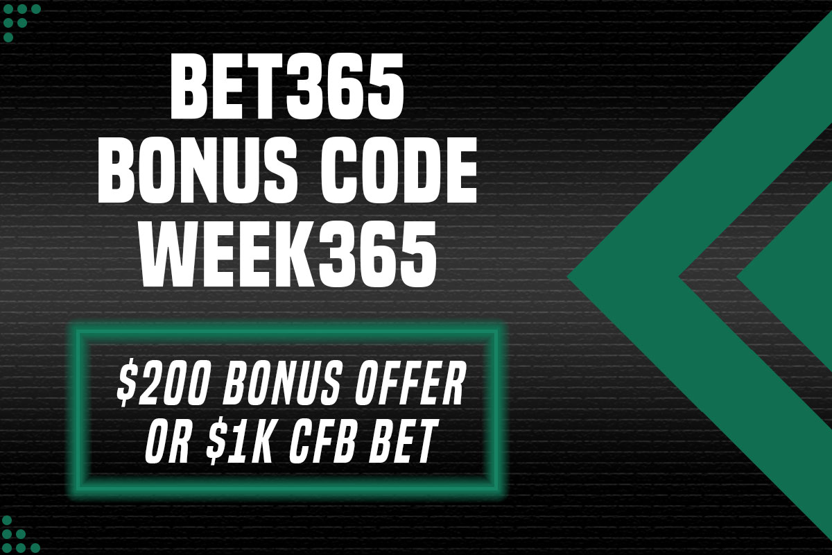 Bet365 Bonus Code WEEK365: New $200 Bonus or $1K Bet on Tap for CFB Week 1