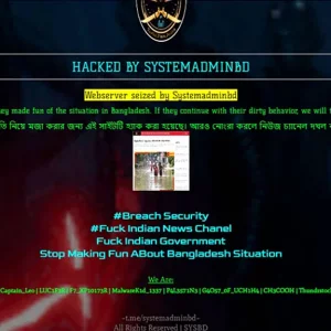 Bangladesh flood 'jokes', Zee Media website hacked