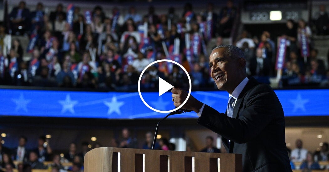 Barack Obama Calls for Unity in Soaring D.N.C. Speech