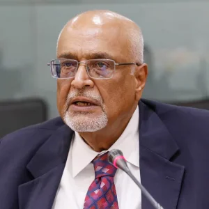 The head of the economic white paper drafting committee. Devapriya Bhattacharya