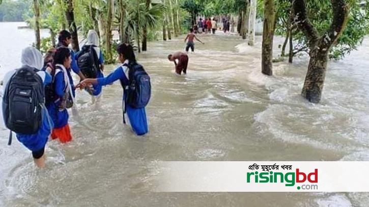 Continuous heavy rains in Noakhali, lakhs of people are stuck in water