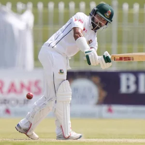 Sadman's fifty back against Pakistan, Bangladesh at lunch