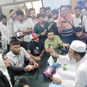 Civil surgeon left Faridpur in the face of siege