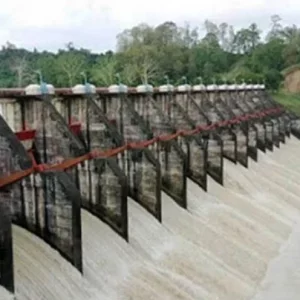 215 megawatts of electricity is produced in 1 day by the increase of water in Kaptai Lake