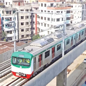 Metrorail will run regularly from Sunday