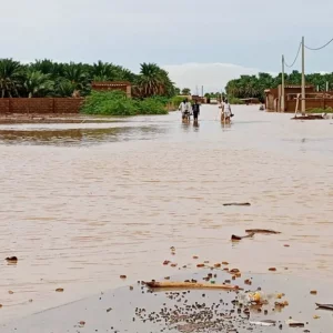 58,000 houses in 20 villages were damaged in the dam collapse in Sudan, 132 were killed