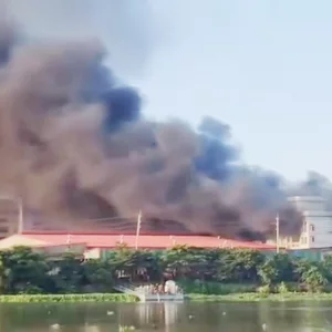 Fire at Prana-RFL factory in Palash, Narsingdi