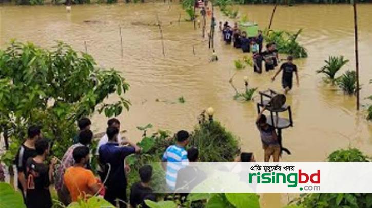 Comilla is drowning in hills, people are leaving their homes