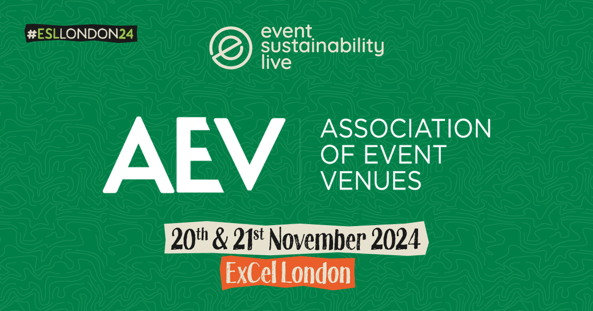 Event Sustainability Live and the Association of Event Venues announce strategic partnership to champion sustainability in the event industry
