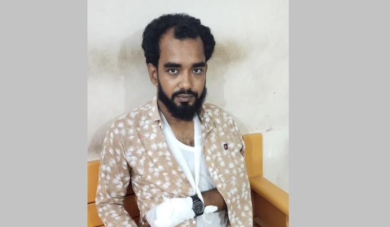 Rajiv is still walking around with 10 bullets in his body