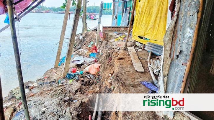 Locals disoriented by river erosion in Sunamganj