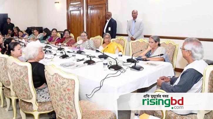 Meeting of women leaders with the chief advisor