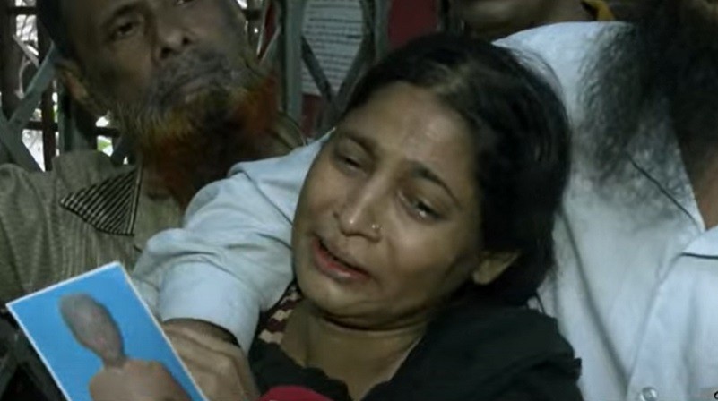 Three families claim the body of an orphaned child