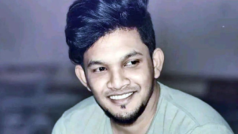 Al Amin's frozen body returned home from the victory procession