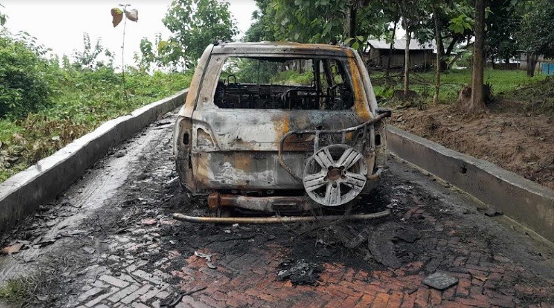Khagrachari who set fire to luxury cars worth crores of rupees?