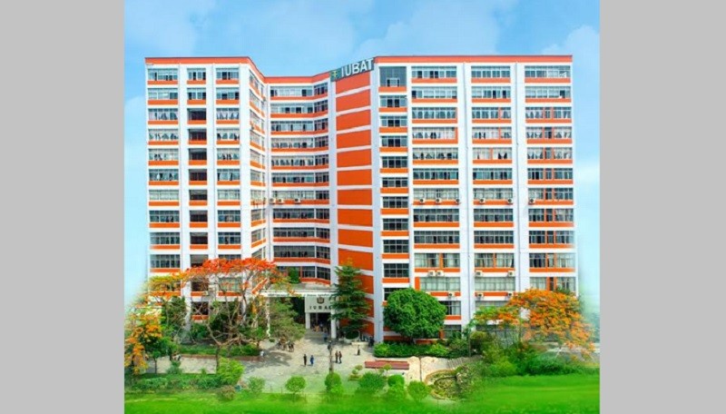 The teachers and officials of IUBAT gave one day's salary to the flood victims