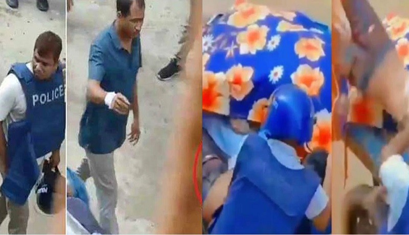 The viral video of the pile of dead bodies in the van may be of Ashulia