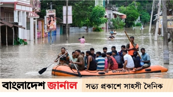 Terrible flood in Tripura, the water is coming in due to the opening of the dam