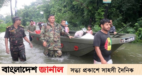 Army deployed in 6 districts to rescue flood victims