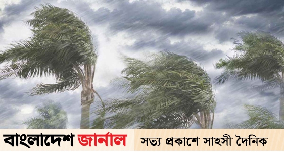 In districts where 60 km speed storm is expected, warning in river ports