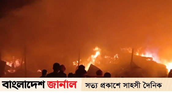 Fire in 15 godowns in Ashulia