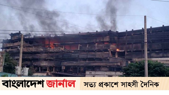 Gazi Tires building is on fire again