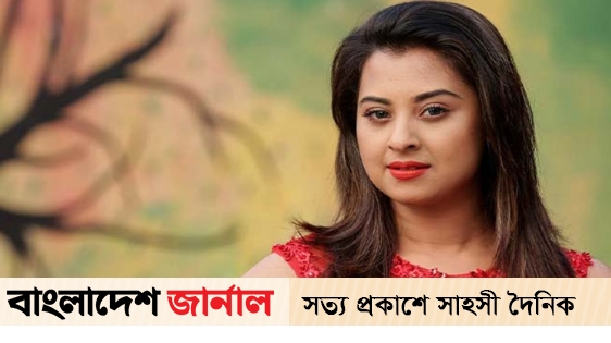 Actress Bubli next to flood victims