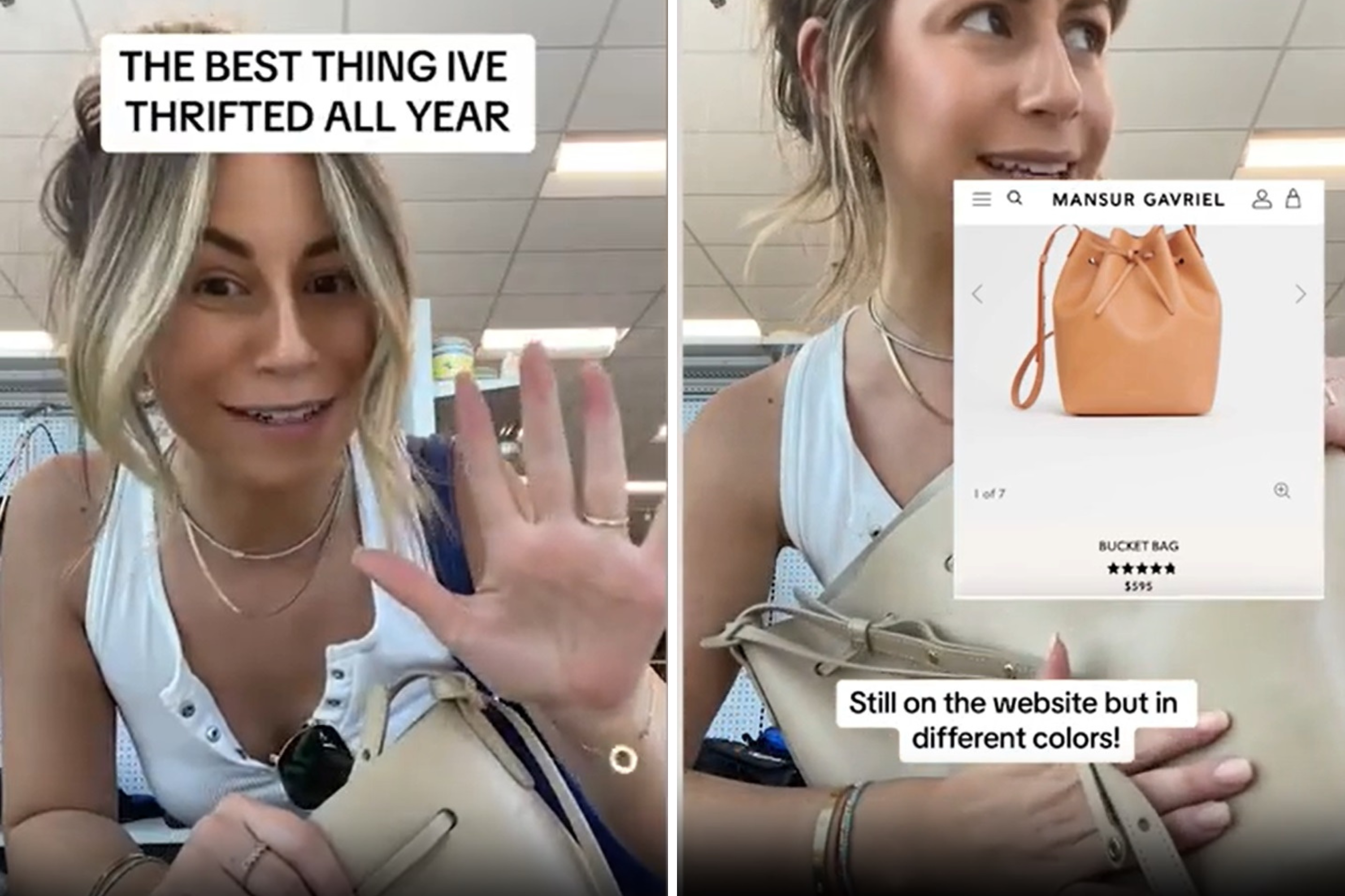 Woman Manifests Dream Designer Bag, Finds It for $14.99 in Thrift Store