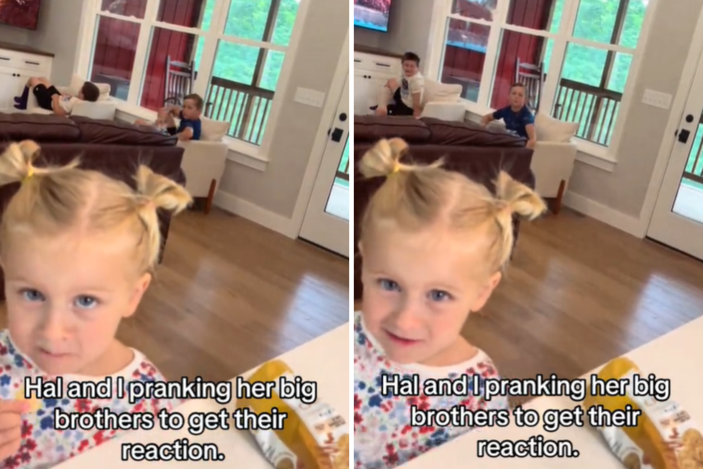 Big Brothers Activate ‘Protection Team’ Mode to Defend Sister in Cute Video