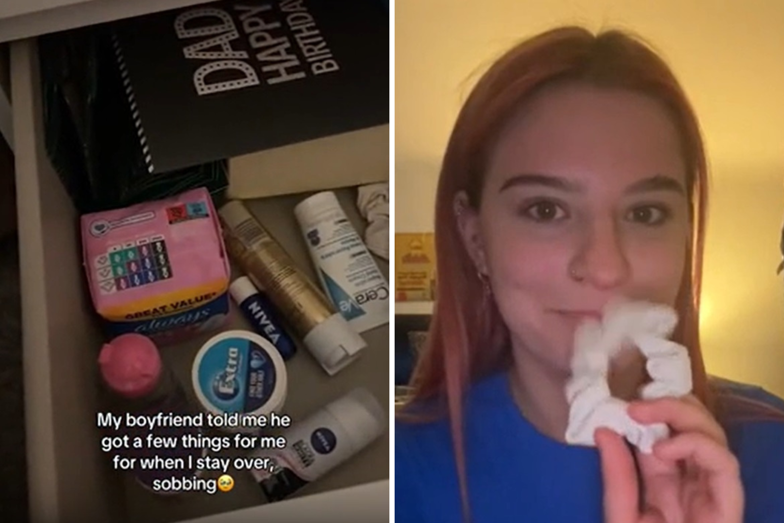 Tears at Boyfriend’s ‘Very Special’ Gesture to Girlfriend Staying Overnight