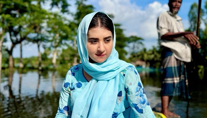 Seeing from the flood victims, Bubli's suffering doubled