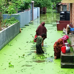 In Keshavpur, Harihar river flooded the locality, 1 thousand families suffered